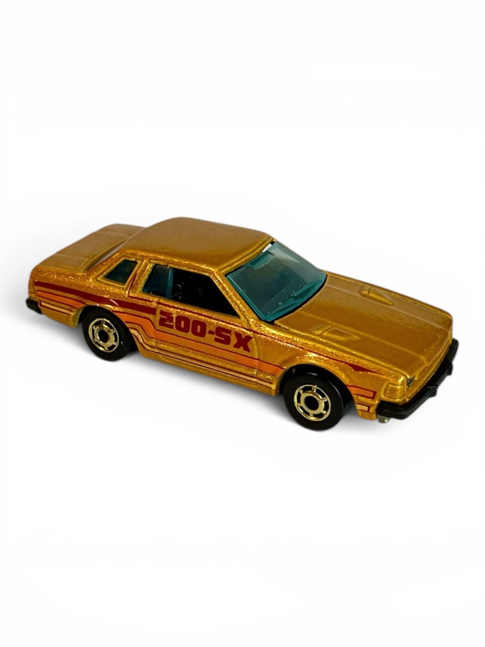 Hot Wheels Datsun 200-SX GW Gold Hot Ones 200SX 1981 Malaysia GHO Diecast